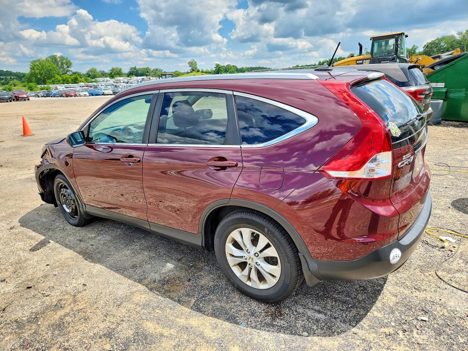 Photo 2 from auction – 2013 HONDA CR-V with VIN 5J6RM3H74DL037551