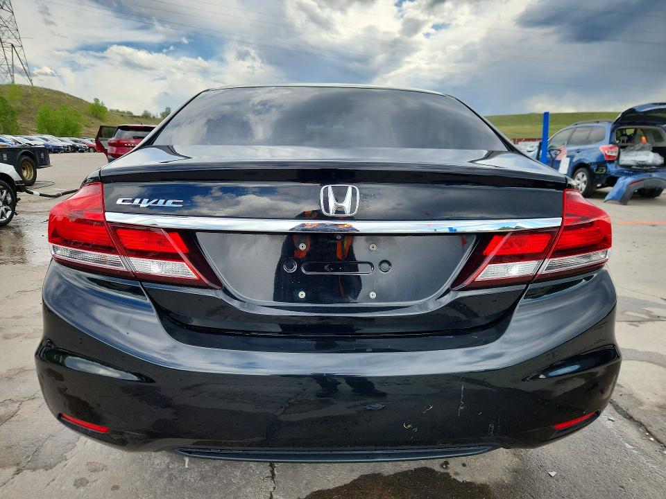 Photo 6 from auction – 2013 HONDA CIVIC with VIN 19XFB2F98DE083146