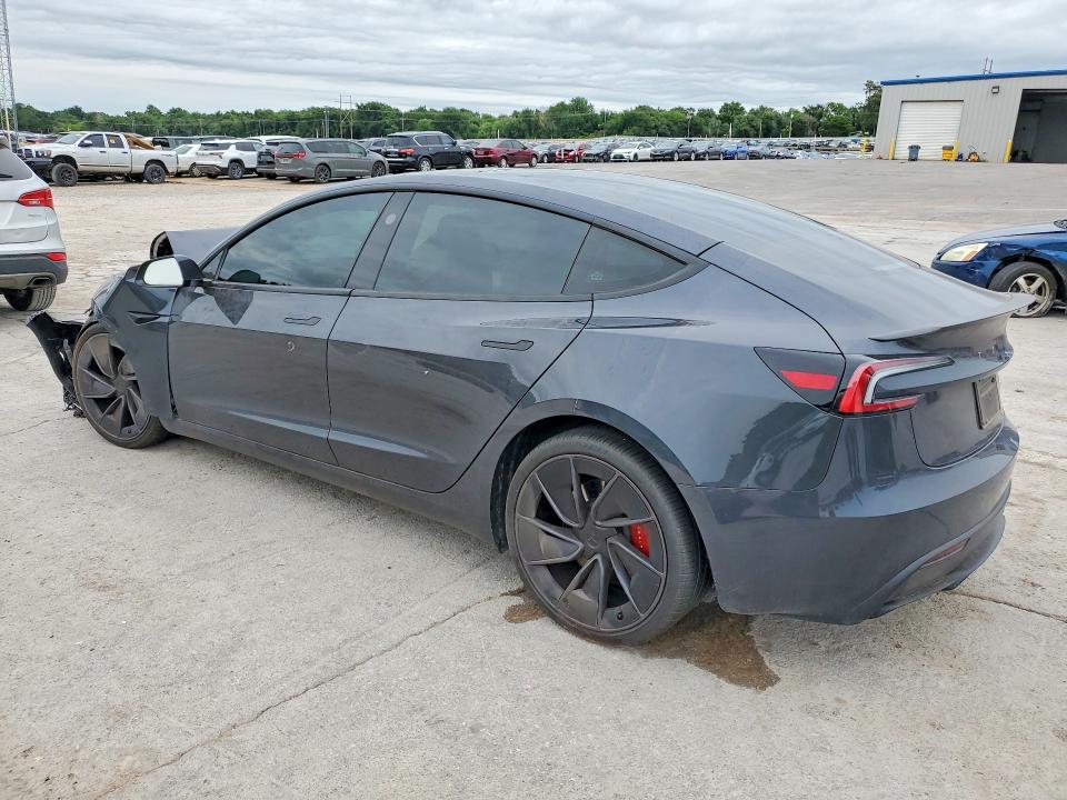 Фото 2 с аукциона – 2025 TESLA MODEL 3 с VIN 5YJ3E1ET6SF016649