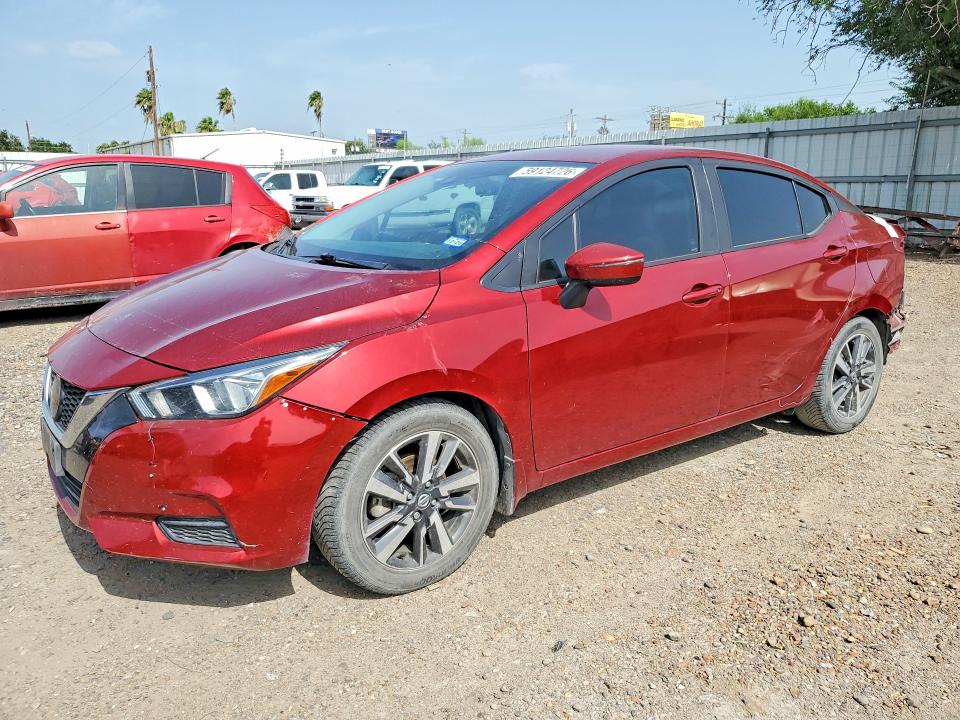 NISSAN VERSA 2021 with VIN 3N1CN8EV2ML860558 - Photo from auction