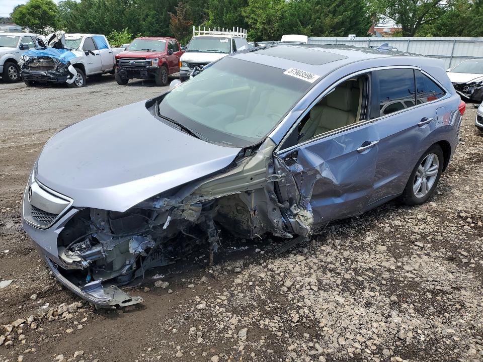 ACURA RDX 2015 with VIN 5J8TB4H54FL009873 - Photo from auction