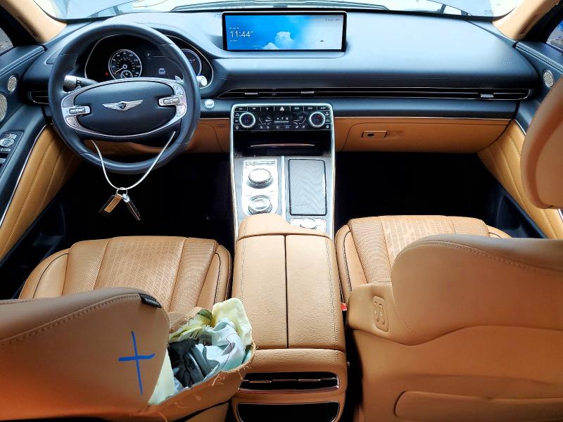 Photo 8 from auction – 2024 GENESIS GV80 with VIN KMUHBDSB7RU155246