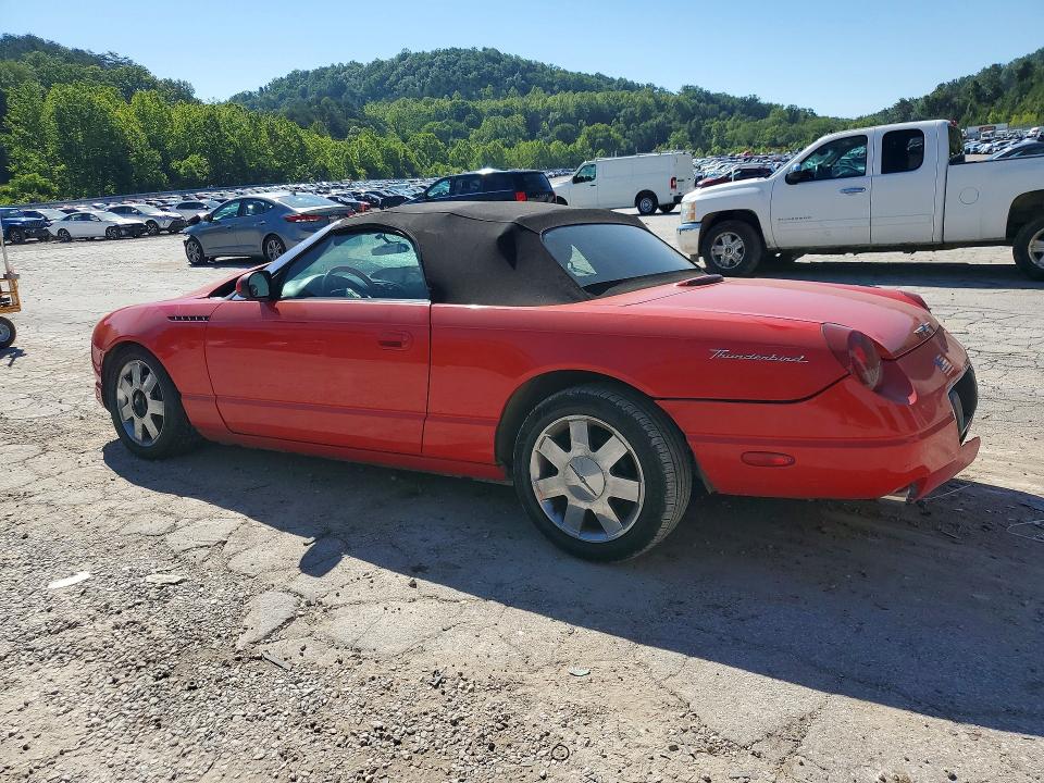 Photo 2 from auction – 2002 FORD THUNDERBIRD with VIN 1FAHP60A62Y112127