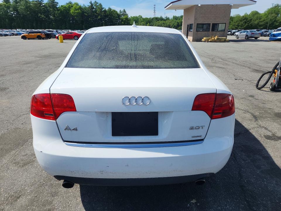 Photo 6 from auction – 2007 AUDI A4 with VIN WAUDF78E67A110190