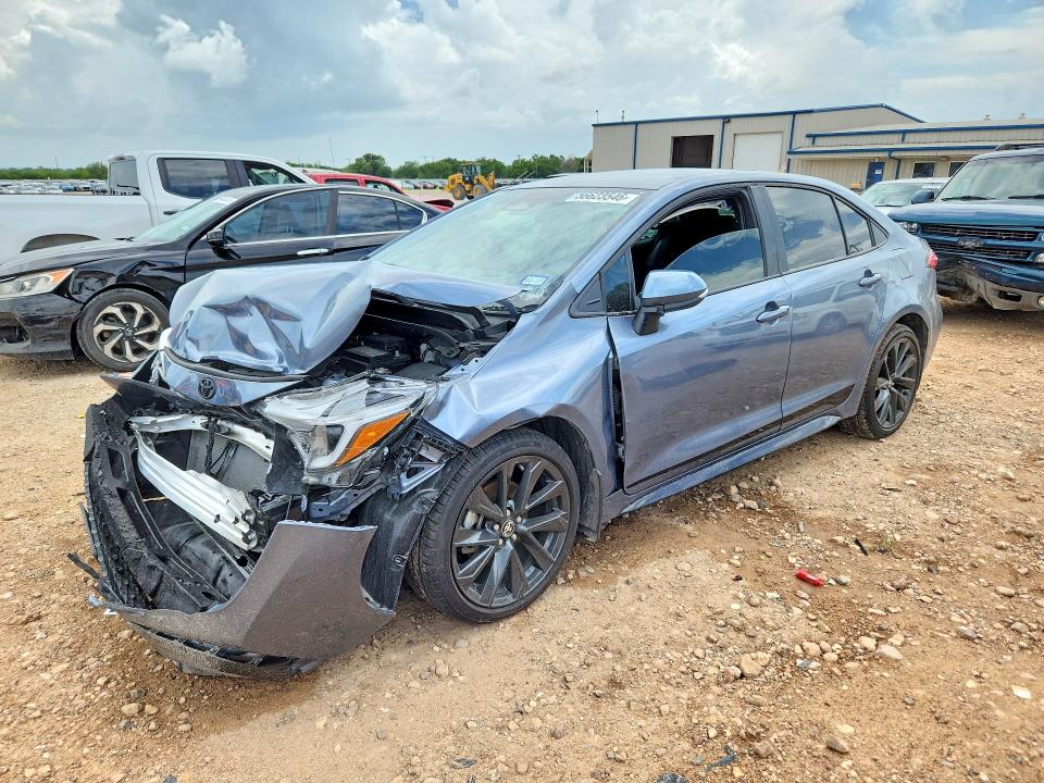 TOYOTA COROLLA 2025 with VIN 5YFS4MCE9SP236585 - Photo from auction