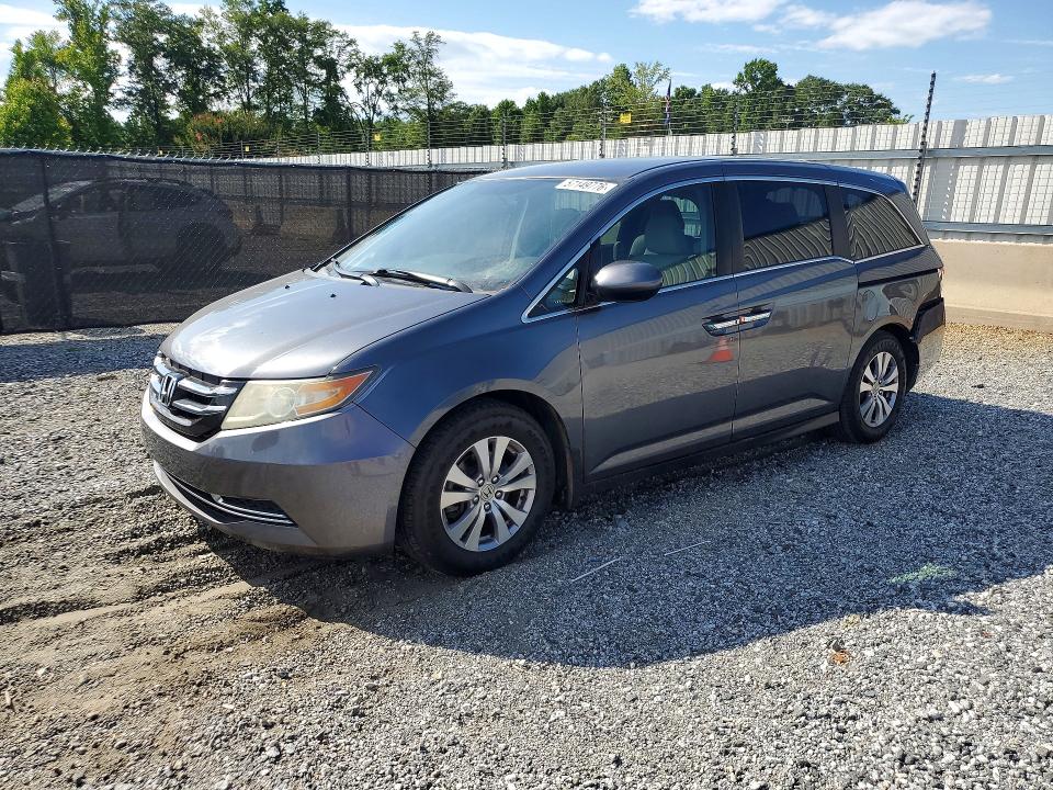HONDA ODYSSEY 2014 with VIN 5FNRL5H4XEB090219 - Photo from auction