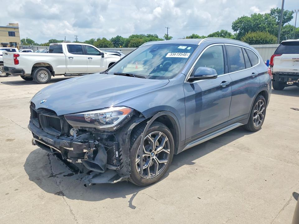 BMW X1 2021 with VIN WBXJG7C04M5S00931 - Photo from auction