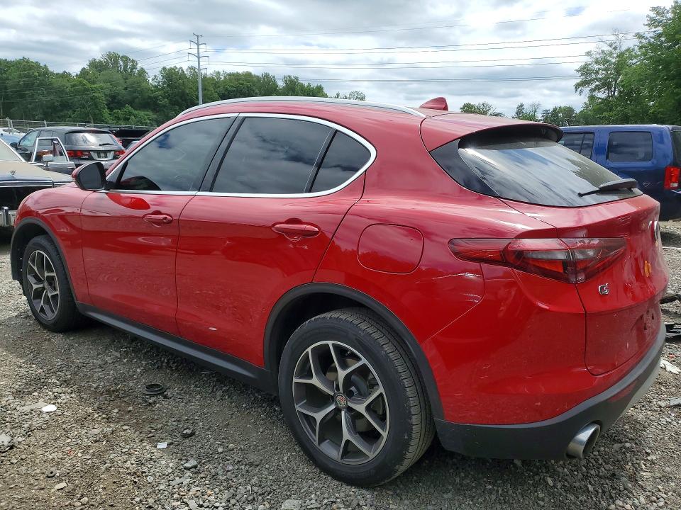Photo 2 from auction – 2019 ALFA ROMEO STELVIO with VIN ZASPAKBN7K7C49803