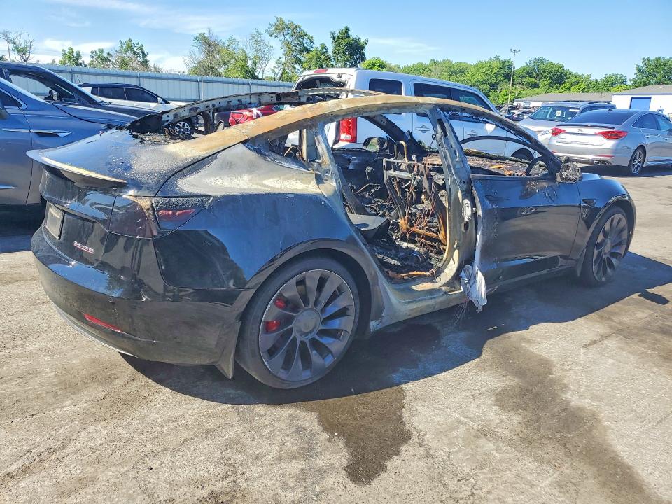 Photo 3 from auction – 2022 TESLA MODEL 3 with VIN 5YJ3E1EC9NF226862