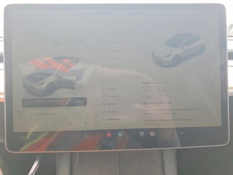 Photo 9 from auction – 2023 TESLA MODEL Y with VIN 7SAYGAEE1PF881184