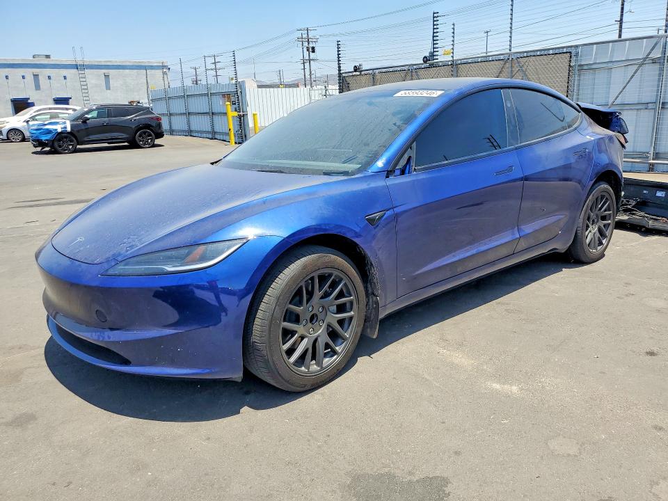 TESLA MODEL 3 2024 with VIN 5YJ3E1EA9RF862279 - Photo from auction