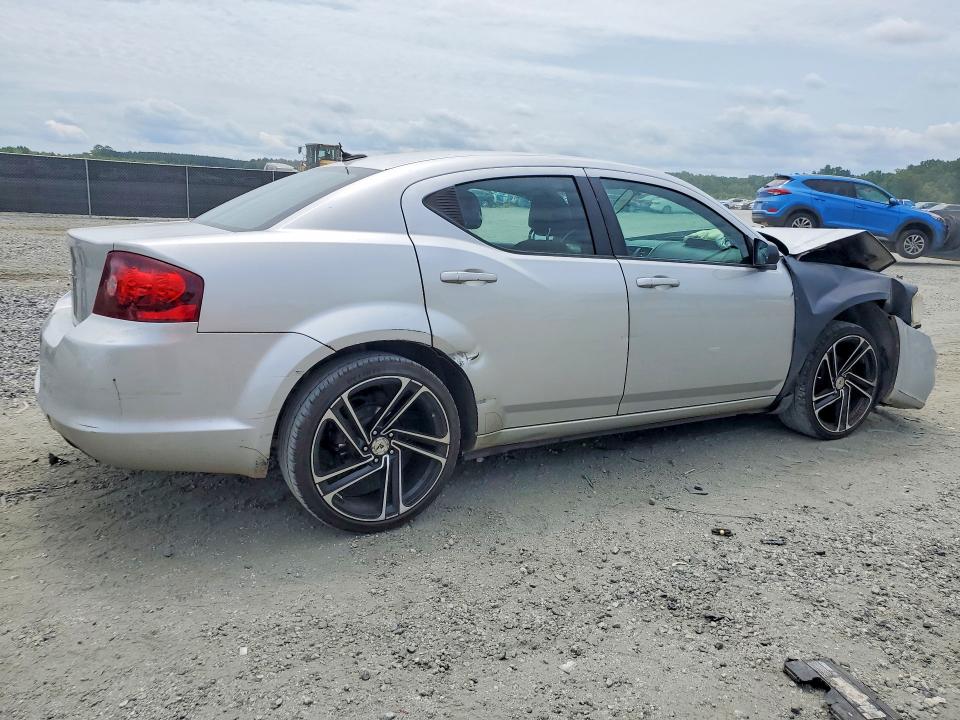 Фото 3 с аукциона – 2012 DODGE AVENGER с VIN 1C3CDZABXCN110636