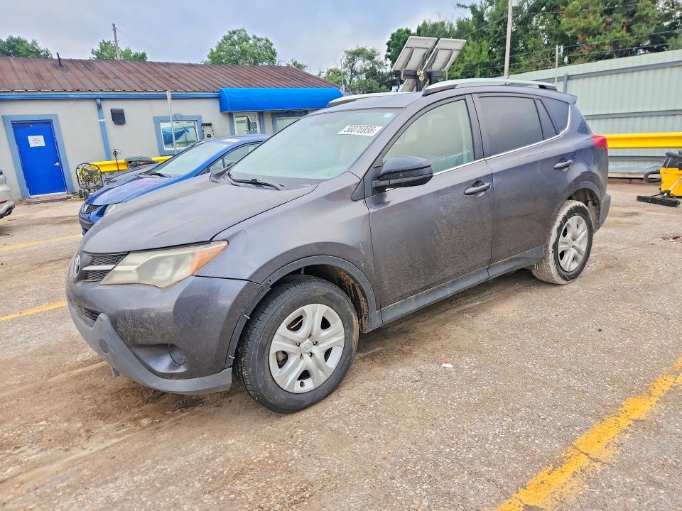 TOYOTA RAV4 2015 with VIN JTMZFREV7FJ059595 - Photo from auction