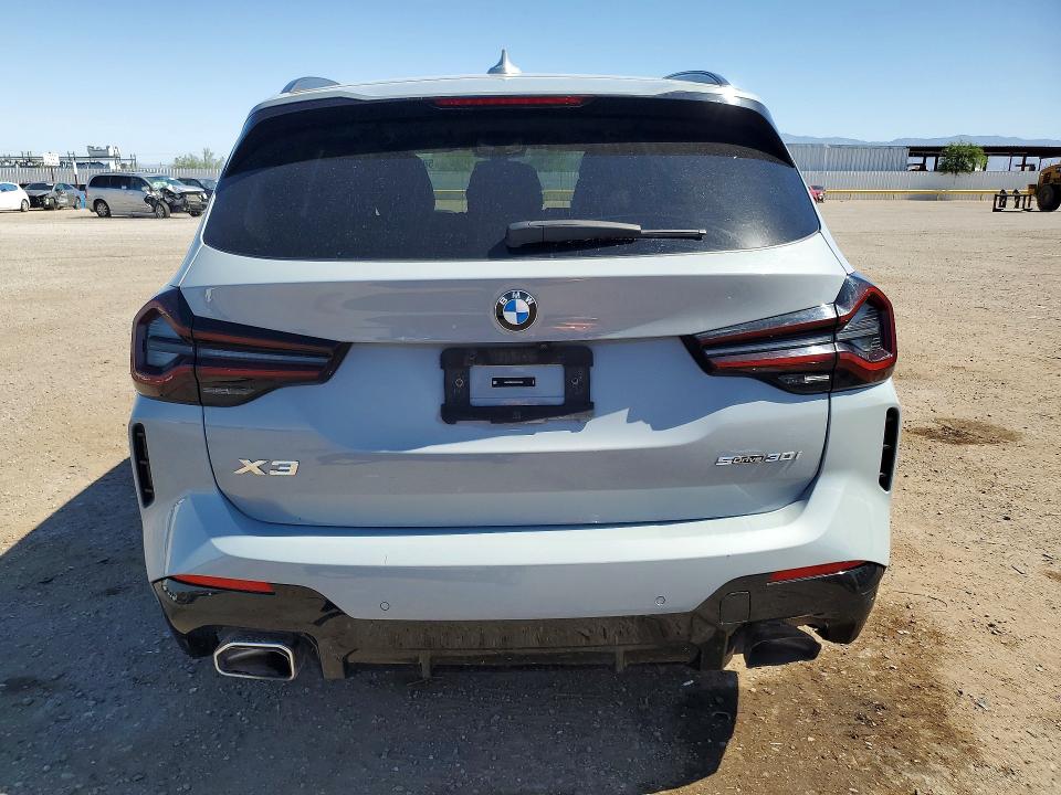 Photo 6 from auction – 2024 BMW X3 with VIN 5UX43DP09R9U16867