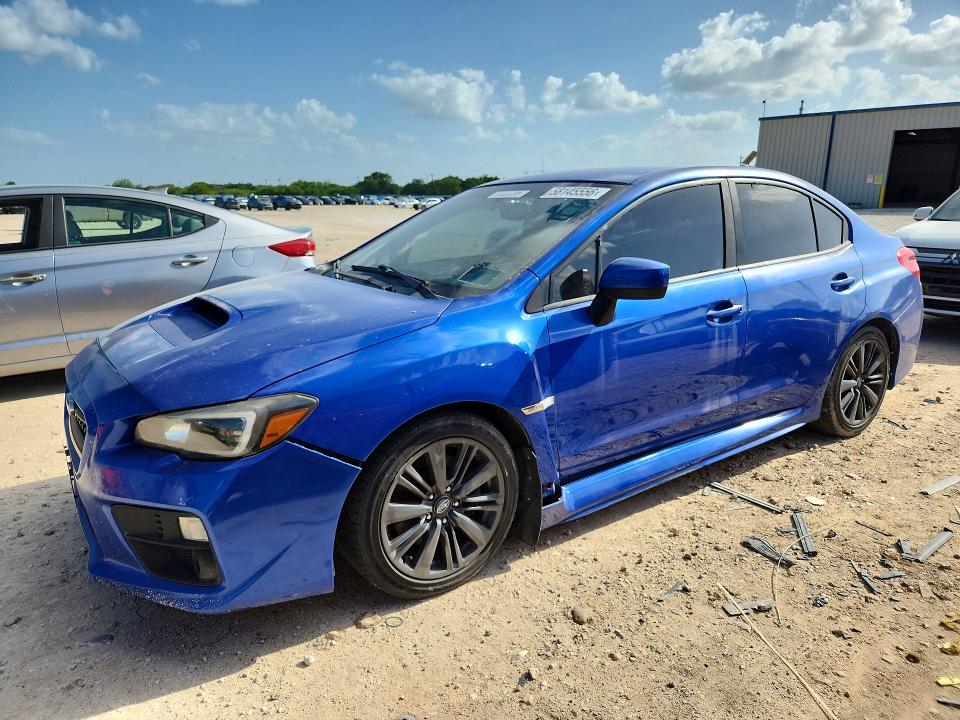 SUBARU WRX 2015 with VIN JF1VA1A67F9822171 - Photo from auction