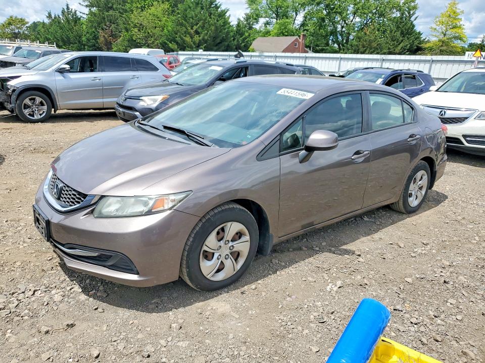 HONDA CIVIC 2013 with VIN 19XFB2F59DE286849 - Photo from auction