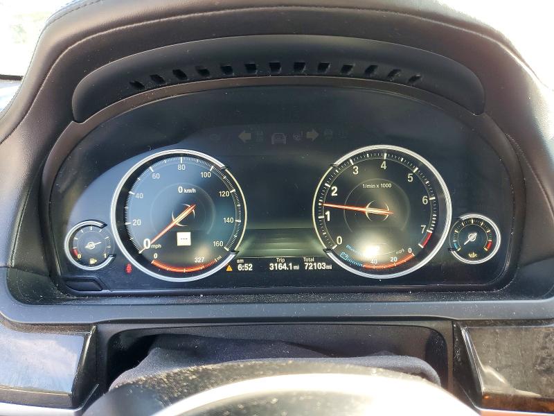 Photo 9 from auction – 2014 BMW 750 with VIN WBAYE8C58ED780434