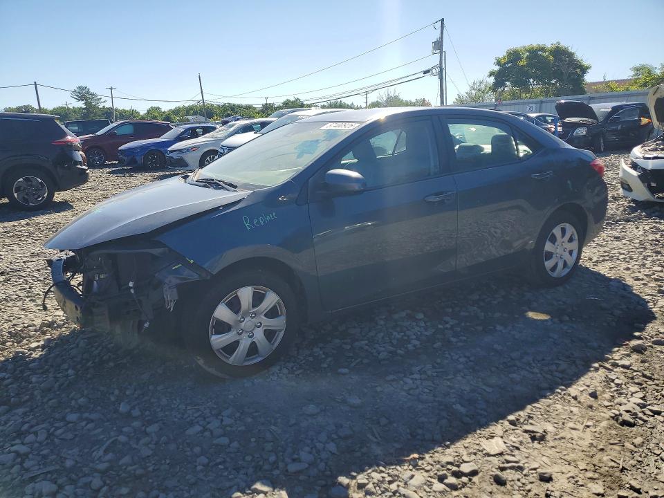 TOYOTA COROLLA 2017 with VIN 2T1BURHE1HC848911 - Photo from auction