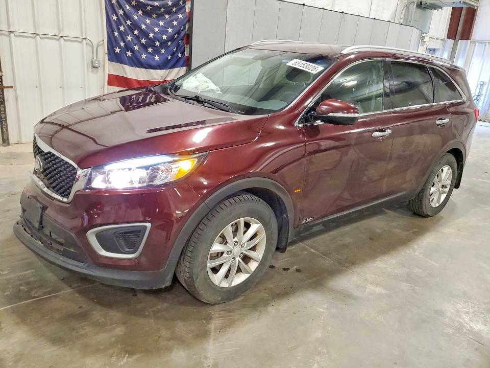 KIA SORENTO 2016 with VIN 5XYPGDA32GG133941 - Photo from auction