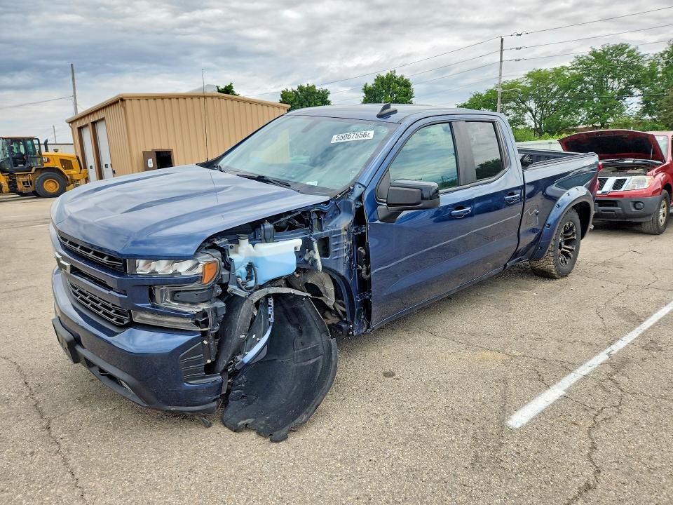 CHEVROLET SILVERADO 2019 with VIN 1GCRYEED0KZ217183 - Photo from auction