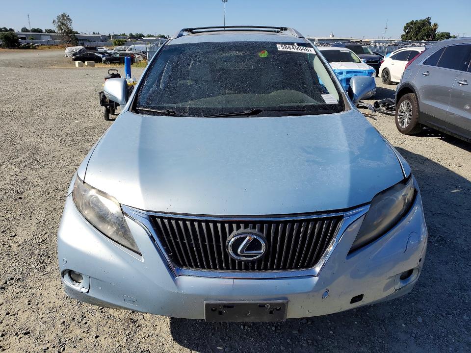 Photo 5 from auction – 2010 LEXUS RX with VIN 2T2ZK1BA8AC037216