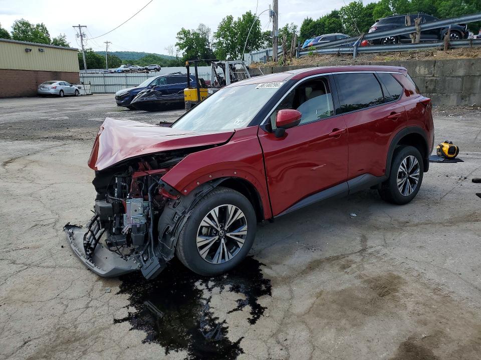 NISSAN ROGUE 2021 with VIN JN8AT3BB9MW222250 - Photo from auction