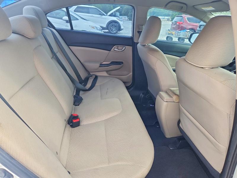 Photo 10 from auction – 2013 HONDA CIVIC with VIN 19XFB2F55DE053146