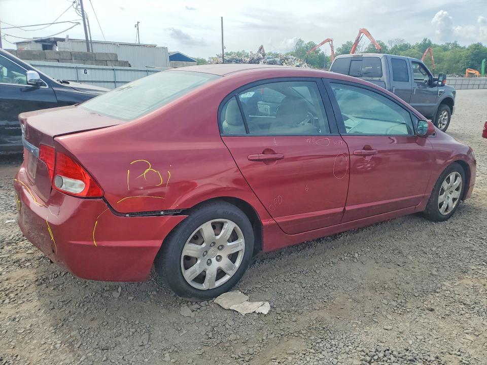 Photo 3 from auction – 2010 HONDA CIVIC with VIN 2HGFA1F59AH576278