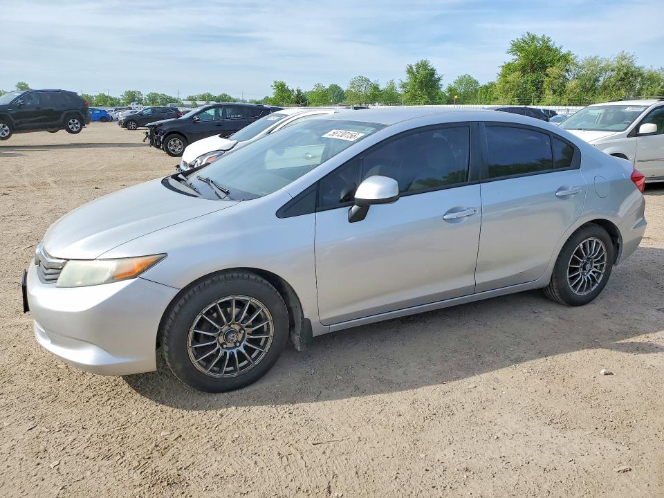 HONDA CIVIC 2012 with VIN 2HGFB2F40CH035228 - Photo from auction