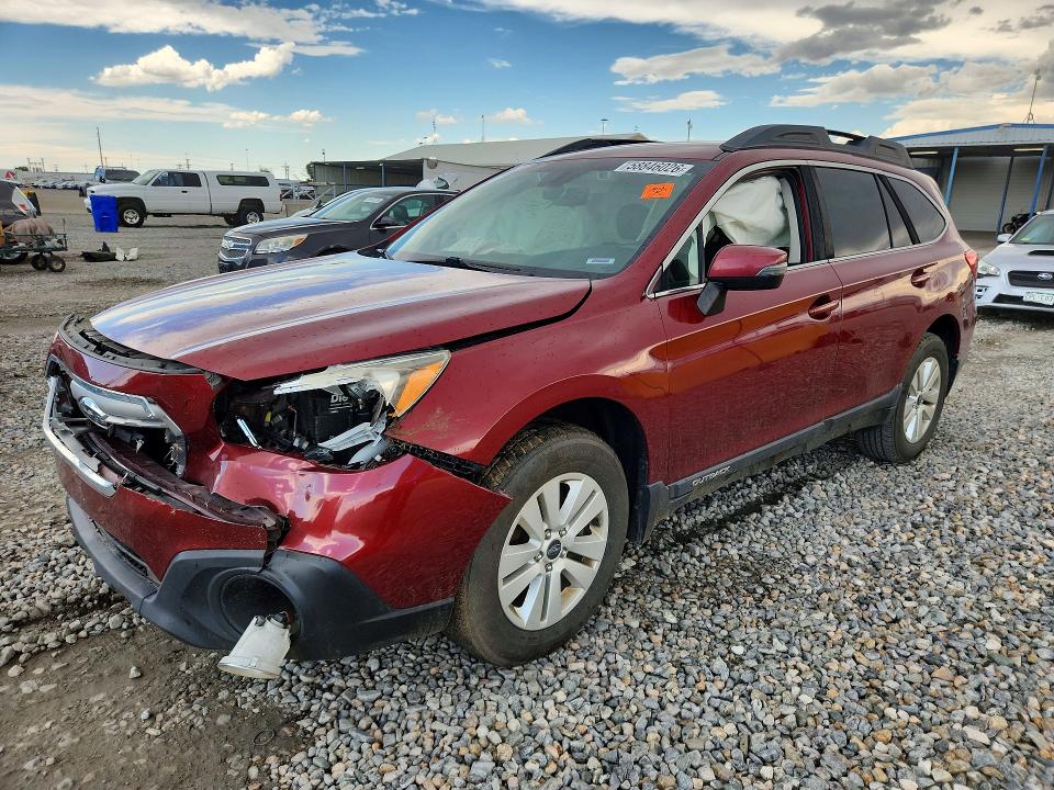 SUBARU OUTBACK 2017 with VIN 4S4BSAFC6H3428784 - Photo from auction