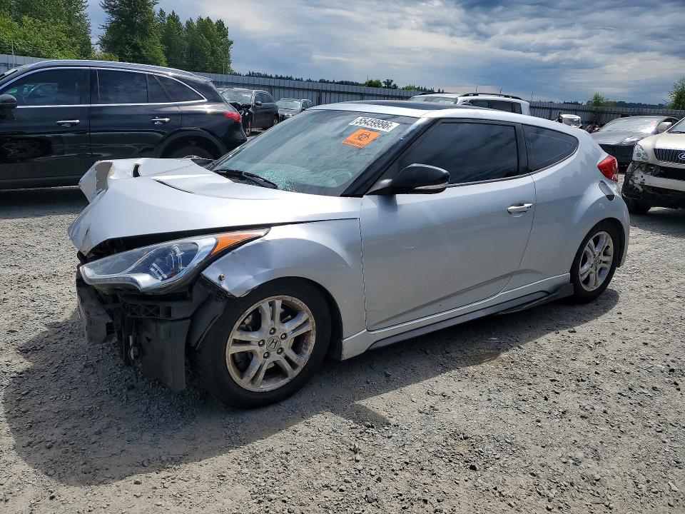 Photo 1 from auction – 2013 HYUNDAI VELOSTER with VIN KMHTC6AE9DU126417