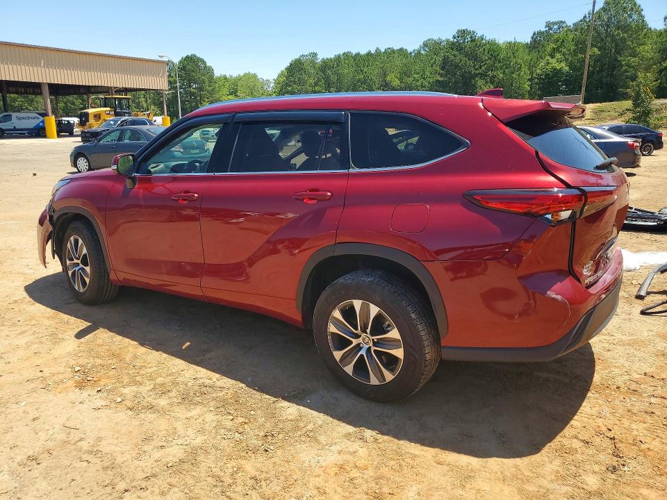 Photo 2 from auction – 2020 TOYOTA HIGHLANDER with VIN 5TDGZRAH2LS001908
