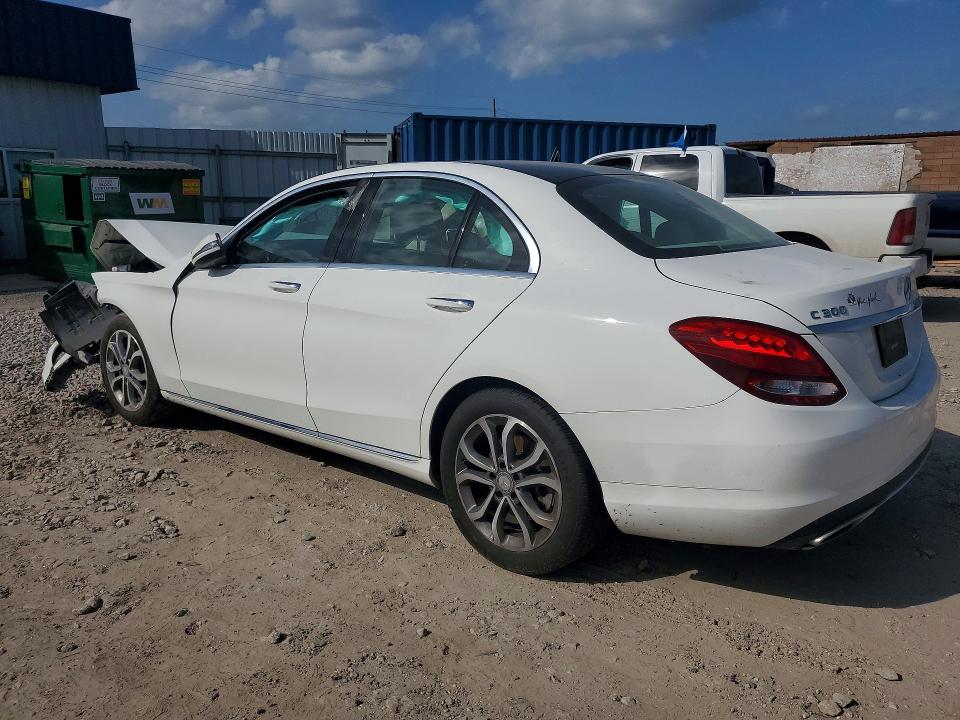 Photo 2 from auction – 2016 MERCEDES-BENZ C with VIN 55SWF4JB1GU160706