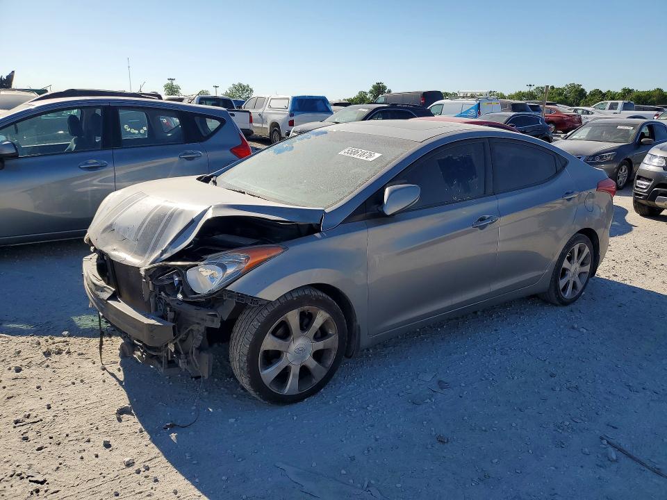 HYUNDAI ELANTRA 2012 with VIN KMHDH4AE3CU366765 - Photo from auction