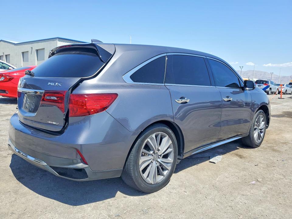 Photo 3 from auction – 2017 ACURA MDX with VIN 5FRYD4H51HB037391