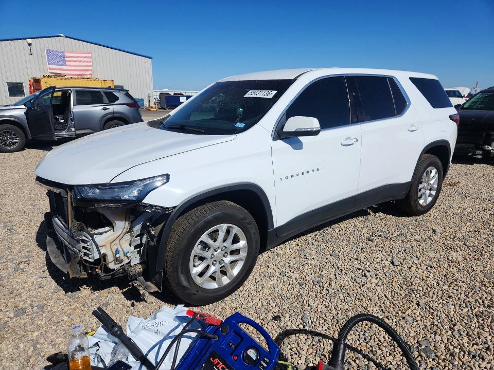 CHEVROLET TRAVERSE 2023 with VIN 1GNERFKW7PJ339723 - Photo from auction