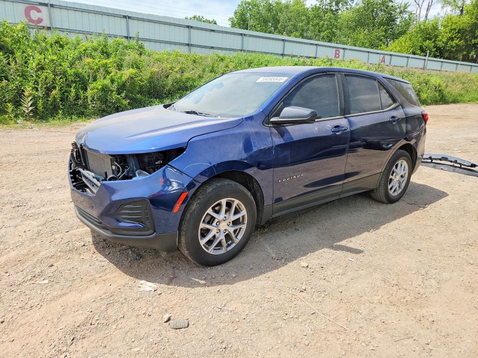Photo 1 from auction – 2022 CHEVROLET EQUINOX with VIN 3GNAXSEV7NS163753