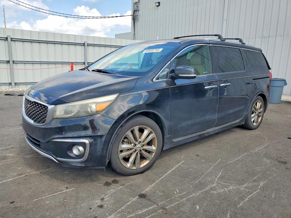 KIA SEDONA 2018 with VIN KNDME5C12J6356114 - Photo from auction