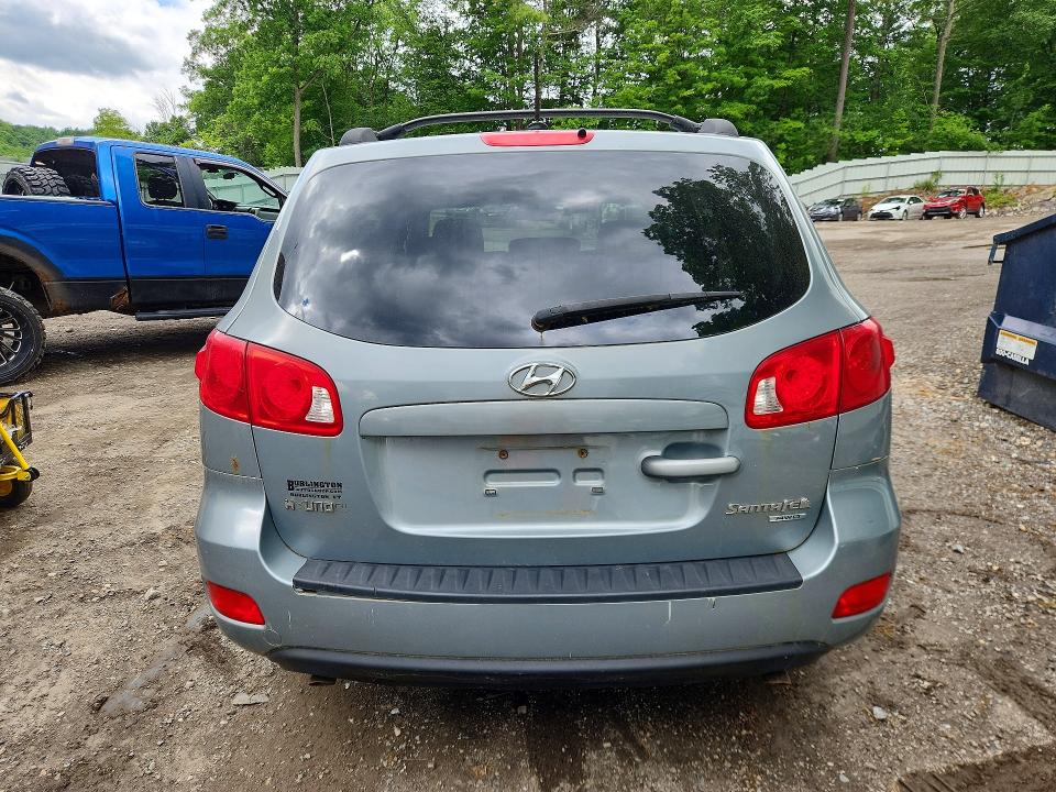 Photo 6 from auction – 2008 HYUNDAI SANTA FE with VIN 5NMSG73D88H170288
