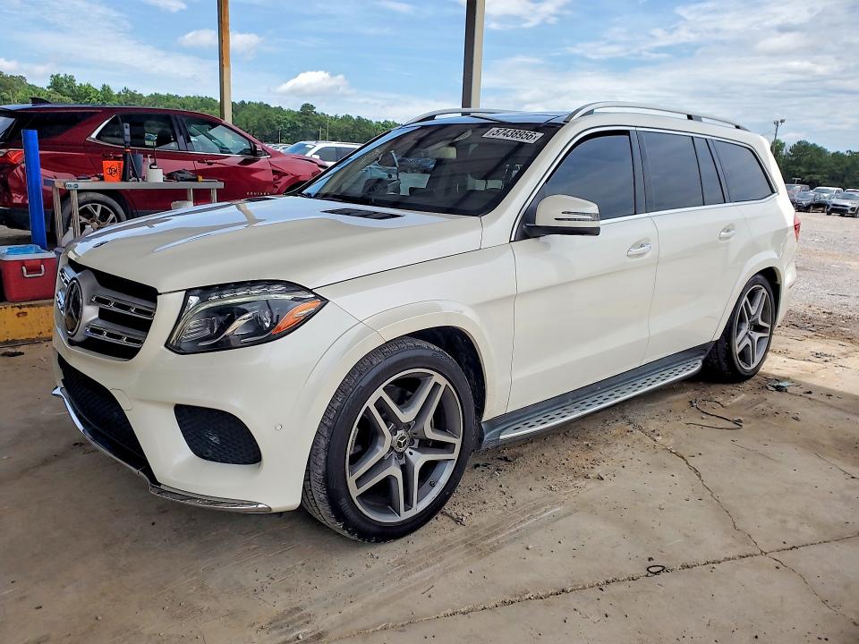 MERCEDES-BENZ GLS 2018 with VIN 4JGDF7DEXJB110361 - Photo from auction