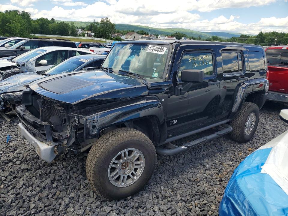 HUMMER H3 2008 with VIN 5GTEN13EX88146979 - Photo from auction