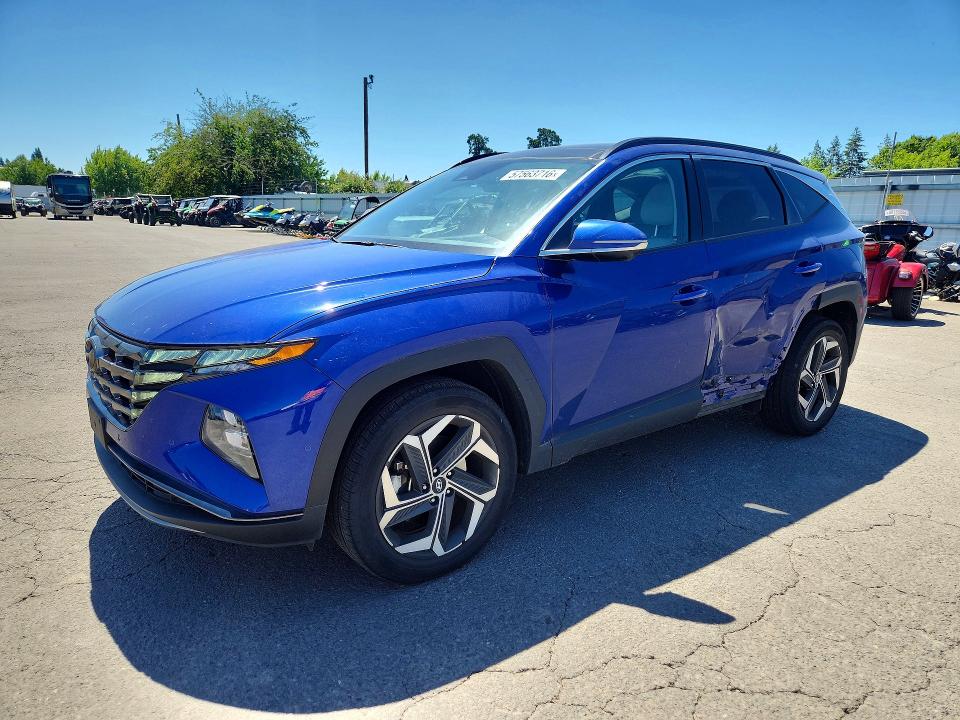 HYUNDAI TUCSON 2023 with VIN 5NMJECAE0PH229614 - Photo from auction