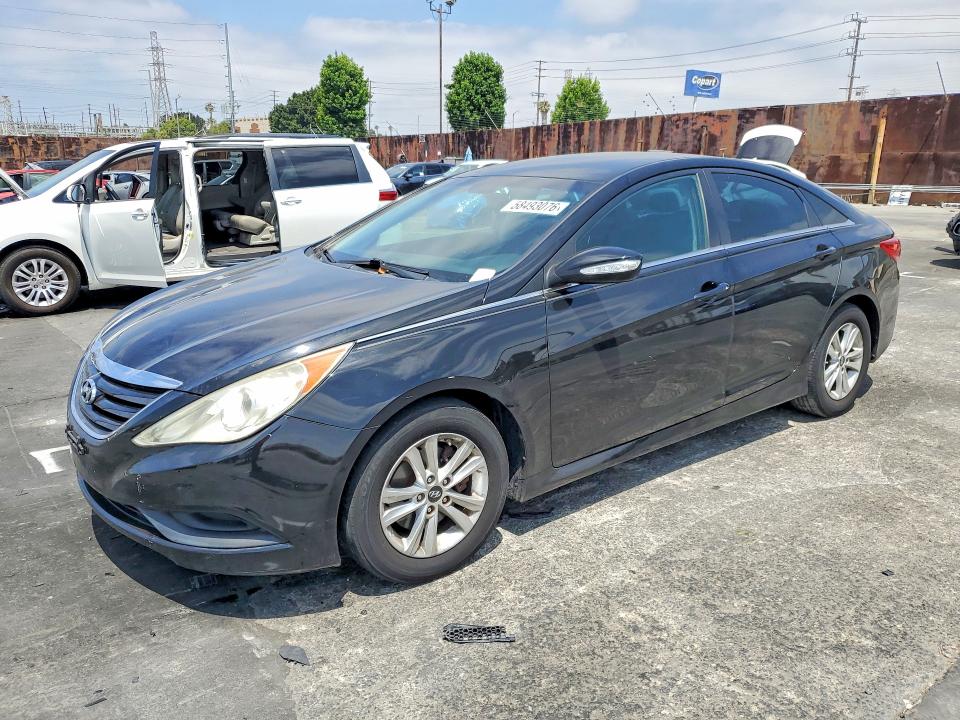 HYUNDAI SONATA 2014 with VIN 5NPEB4AC3EH837545 - Photo from auction