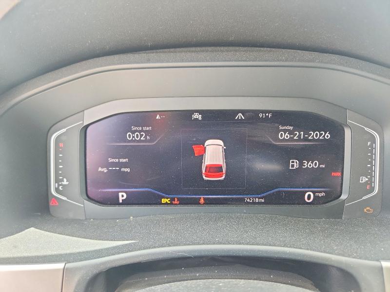 Photo 9 from auction – 2021 VOLKSWAGEN ATLAS with VIN 1V2BR2CA2MC529029
