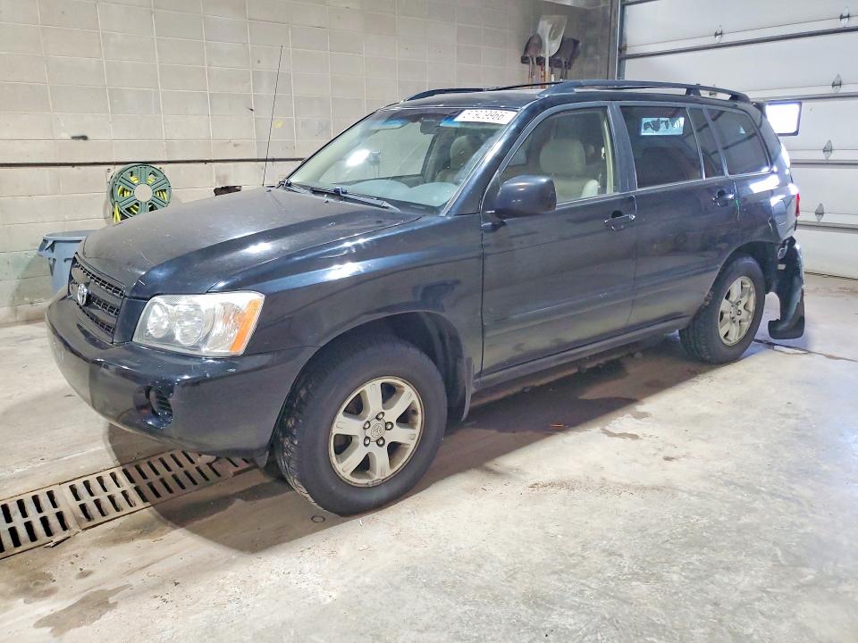 TOYOTA HIGHLANDER 2002 с VIN JTEHF21A120045628 - Фото с аукциона