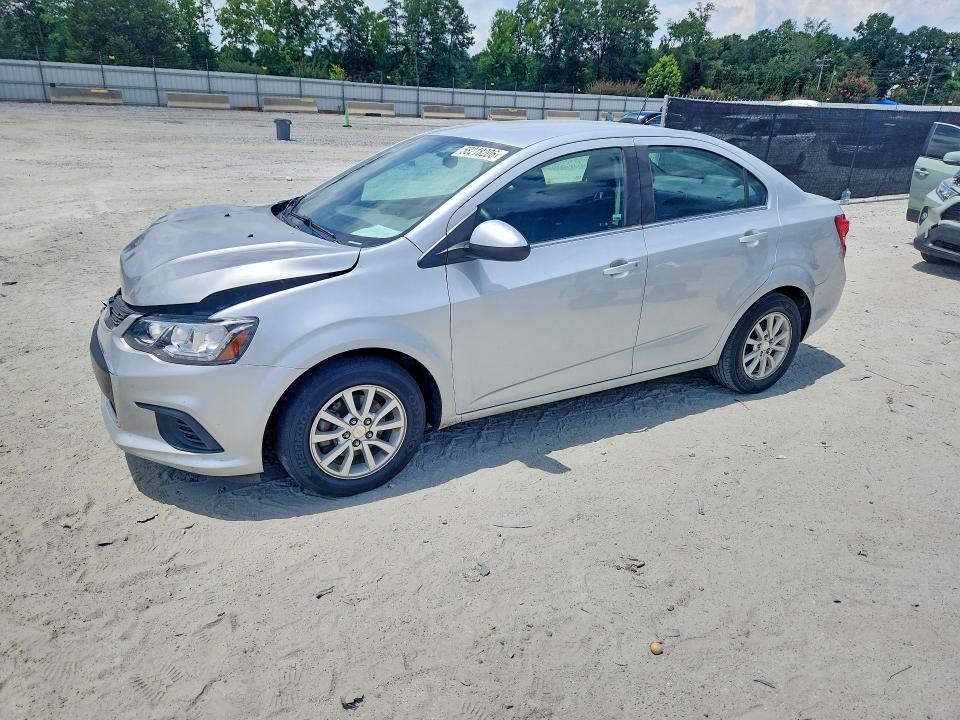 CHEVROLET SONIC 2020 with VIN 1G1JD5SB6L4103644 - Photo from auction