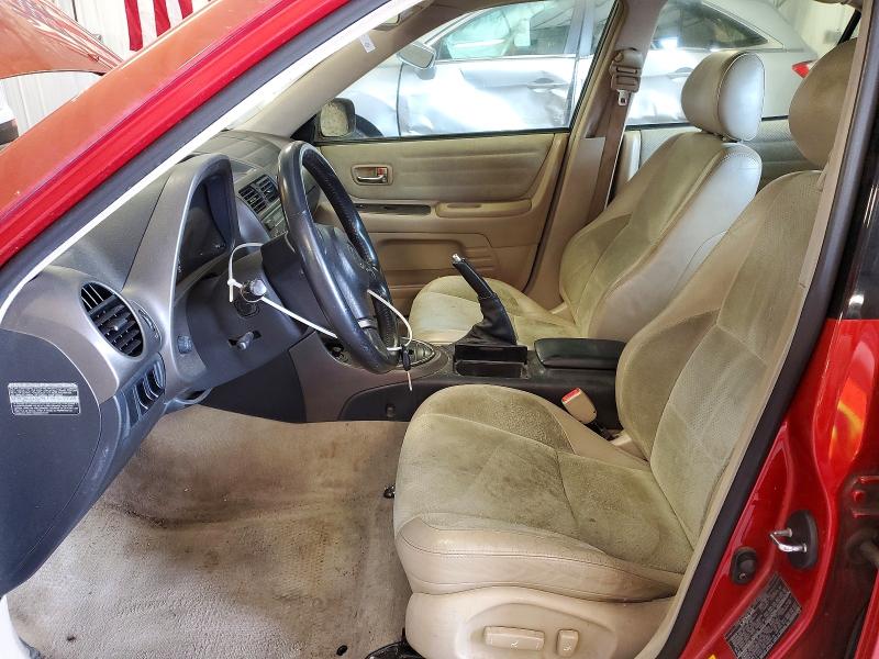 Photo 7 from auction – 2001 LEXUS IS with VIN JTHBD182910001625
