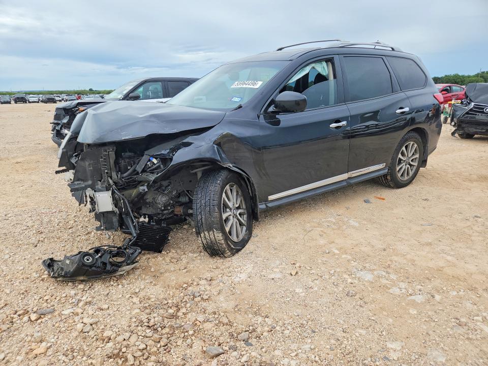 NISSAN PATHFINDER 2015 with VIN 5N1AR2MN5FC676670 - Photo from auction