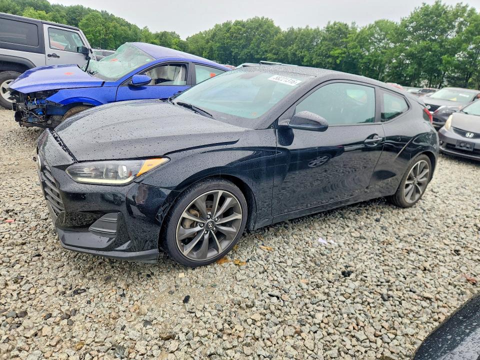 HYUNDAI VELOSTER 2020 with VIN KMHTG6AF2LU026199 - Photo from auction