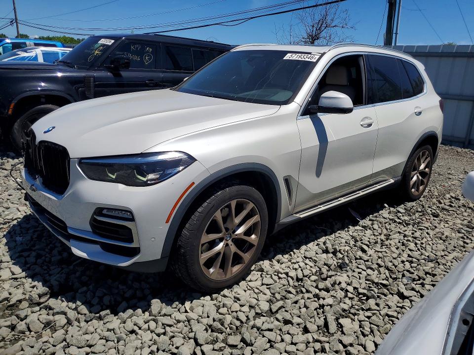 BMW X5 2021 with VIN 5UXCR4C01M9H62729 - Photo from auction